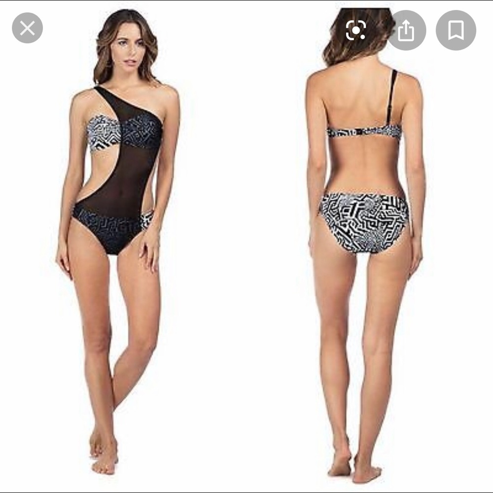 Kenneth Cole One Piece Bathing Suit